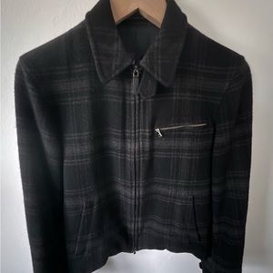 Ralph Lauren Purple Label Newsboy Jacket in Black Cashmere